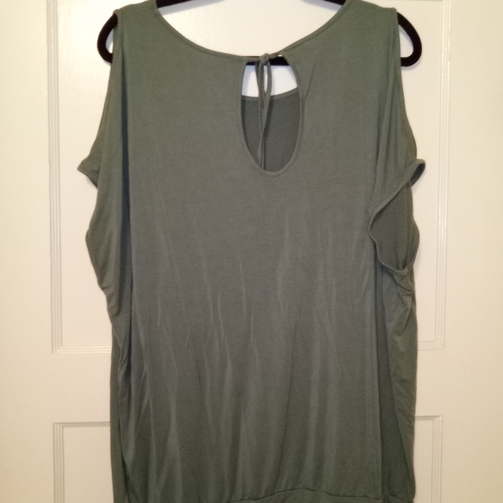 Torrid Olive Green Tank Top Size 2X - Picture 6 of 6
